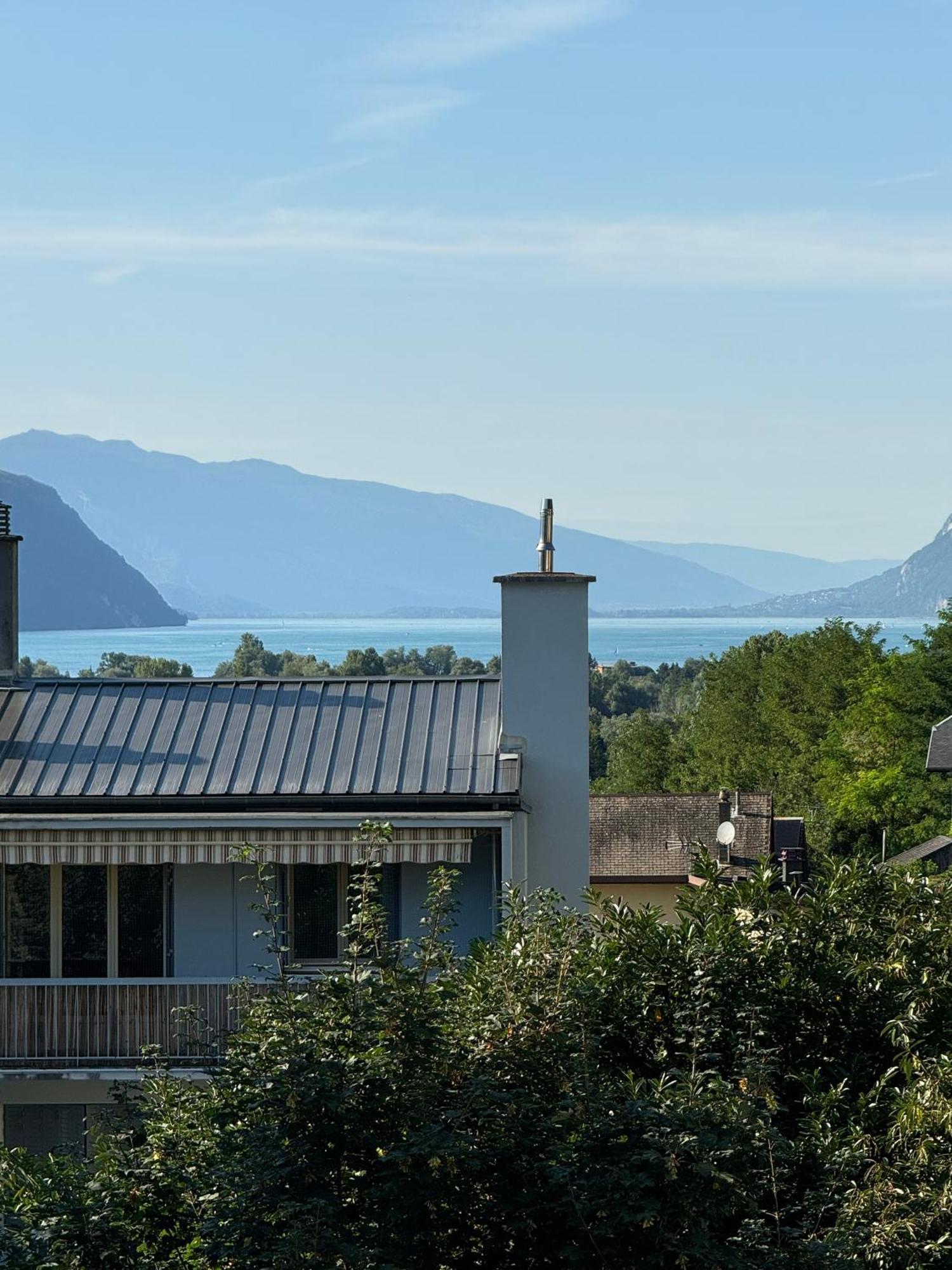 Magnifique Appartement Vue Lac - 5 Personnes Voglans ภายนอก รูปภาพ